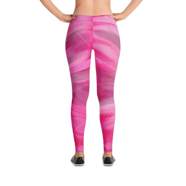 "Pink poem" low waist Leggings