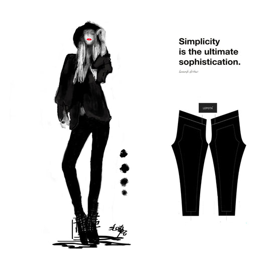 "Simplicity" Low Waist Leggings