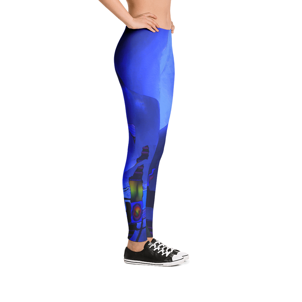 "Beneath the walls" low waist leggings