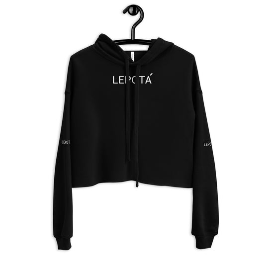 "Lepota" Crop Hoodie